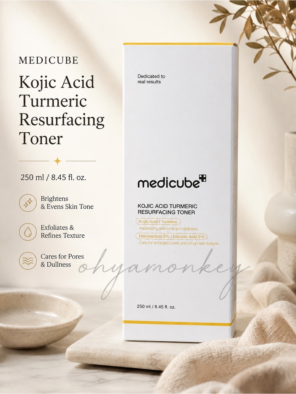 Medicube Kojic Acid Turmeric Resurfacing Toner